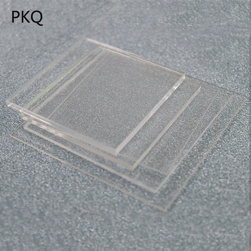 10mm tjocklek akryl fyrkantig genomskinlig skiva lera akryl plexiglas perspex ark akryl plast för träbearbetning