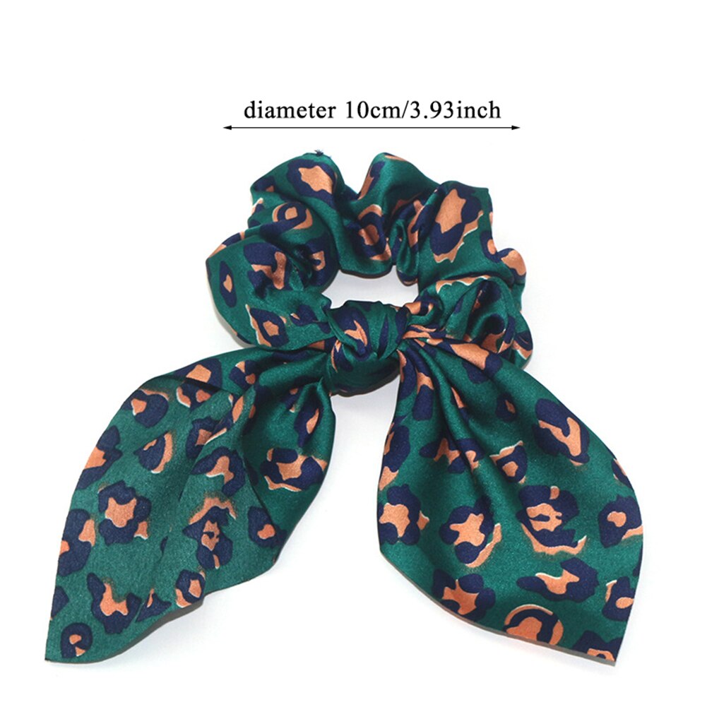 Women Hair Bands Girls Leopard Print Headbands Hair Bow for Girls Soft Rubber Band for Women Hair Ring Girls Hair Accessories