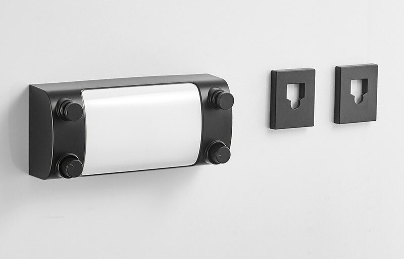 Retractable Clothes Line Dryer Clotheslines Double Row Clothesline Wall Mounted Retractable Clothes Dryer Steel Rope Wall Hanger: Black