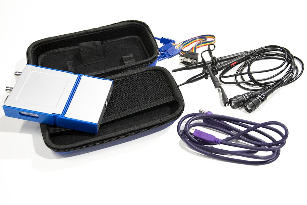 Loto usb/pc oscilloskop værktøjstaske / bæretaske / lynlåstaske, til elektronisk værktøj og tilbehør