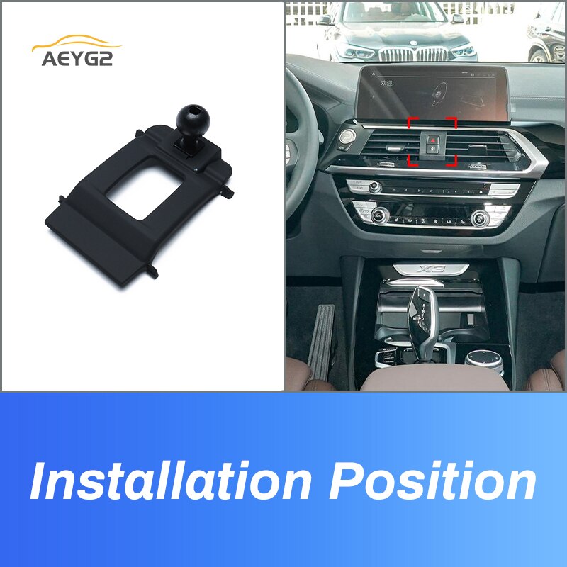 Auto mobiele telefoonhouder voor bmw  g01 x3 g02 x3 auto ventilatierooster montage speciale navigatiestandaard gps zwaartekrachtbeugel