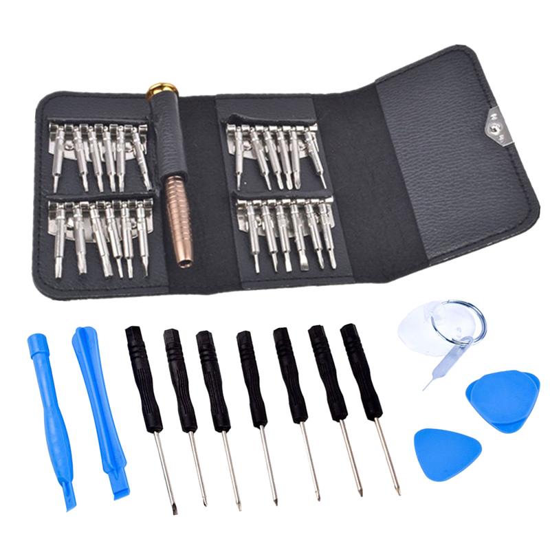 1 Set 37 Pcs Cell Phones Opening Pry Mobile Phone Repair Tool Kit Screwdriver Set For iPhone Samsung Xiaomi Accessory Bundles