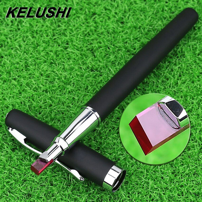 KELUSHI Bequem Tragbare Rubin Optische Faser Stift Faser Schneiden Stift Faser Spalter Stift Rubin Fiber Optik Glasritzrades (verrotten)