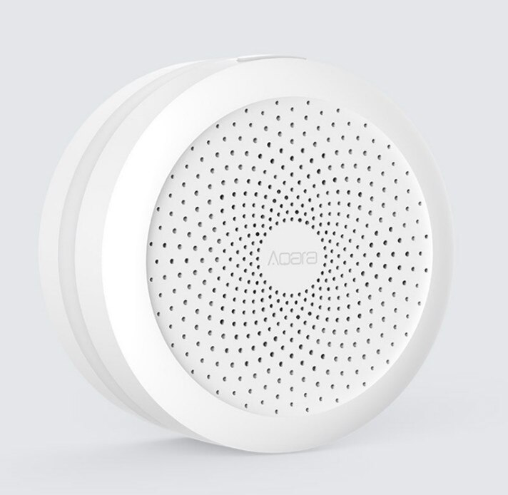 Original xiaomi mijia Smart Home Aqara Wireless Temperature Humidity Sensor Aqara hub a gateway with RGB LED night lights: Aqara Hub
