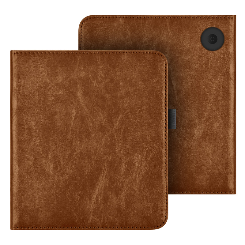 Voor KOBO Weegschaal Kleur/Libra 2/Libra H2O Case met Draagriem Stand Card Slot 7 inch Lederen Cover Ebook N428 N418 N873 Funda
