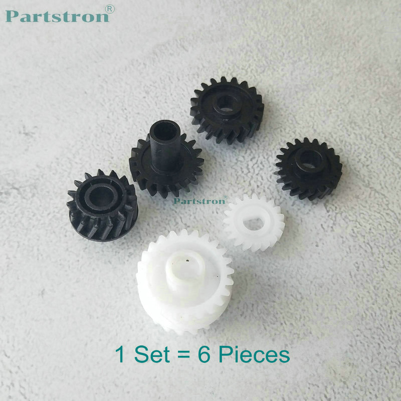 1Set Developer Gear Kit 6Pcs For use in Konica Minolta Bizhub 162 163 180 210 220 Di1611 Di1811 152 183