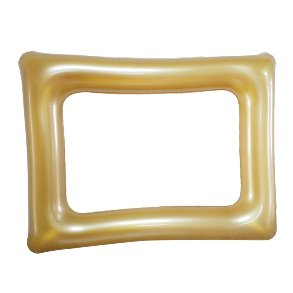 2pcs Photo Frame Funny Chic Inflatable Photo Booth Prop Frame Balloons for Birthday Home Festival