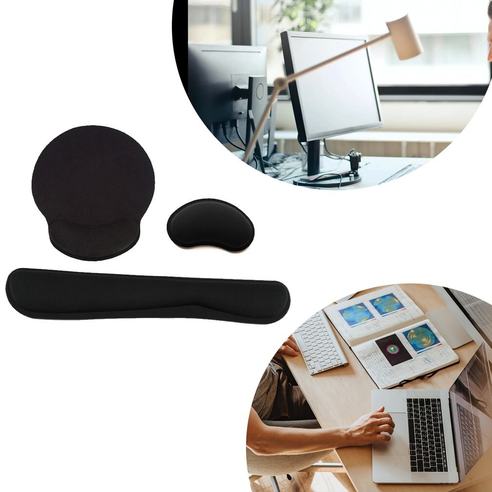 Wrist Rest Mouse Pad Memory foam wrist mouse pad Slow rebound keyboard pad