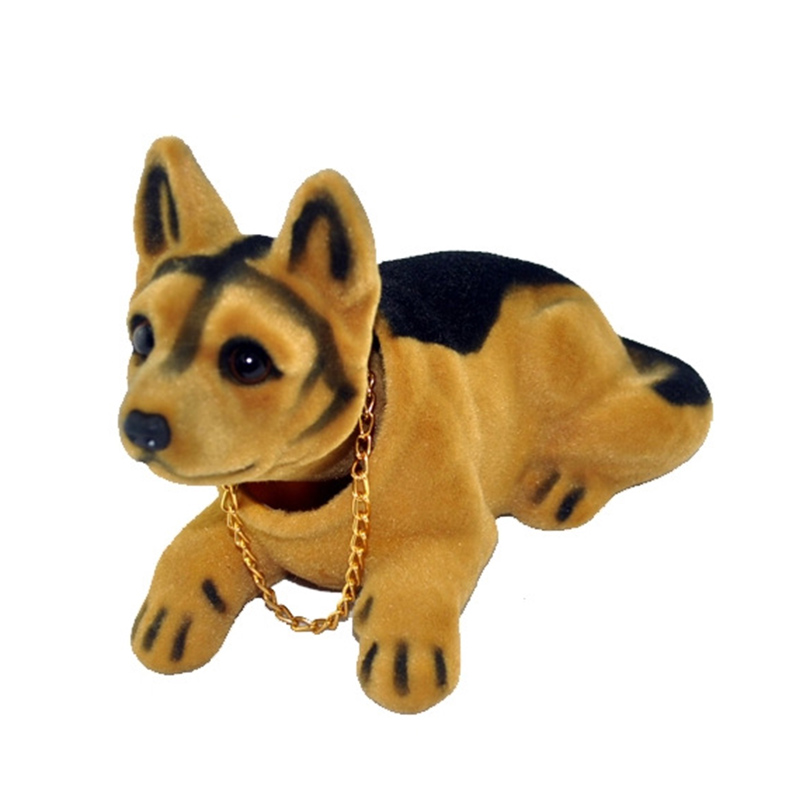 Auto Ornamenten Mooie Wobble Hoofd Hond Auto Dashboard Pop Auto Hoofd Schudden Speelgoed Ornamenten Nodding Hond Auto Interieur Accessoire: color6