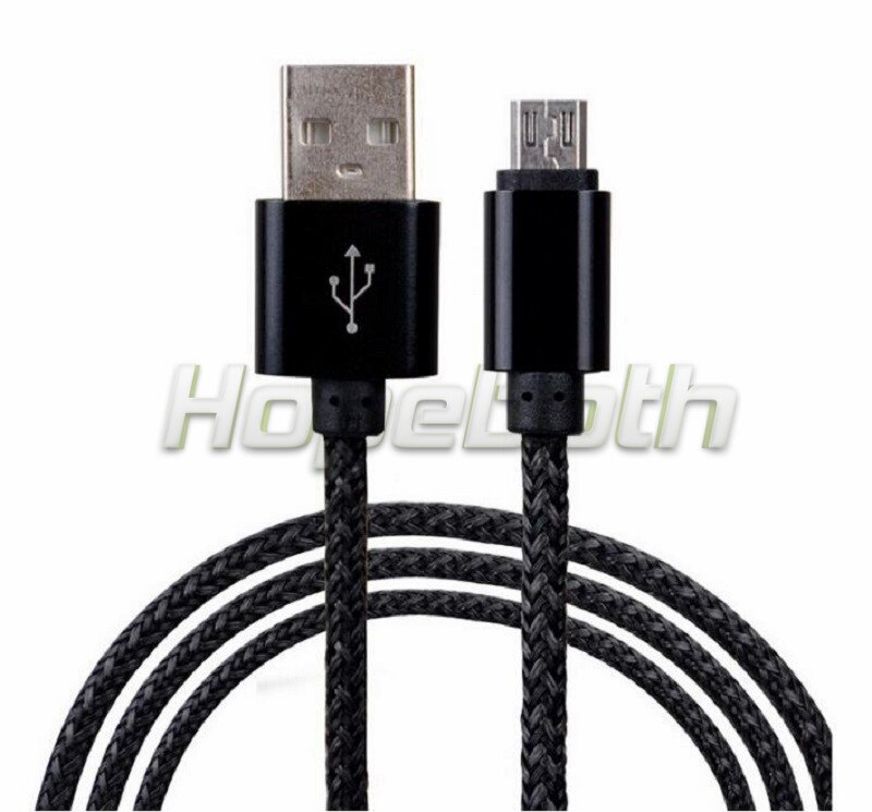 5v 2a micro cabo usb náilon trançado sincronização cabo de carregamento para samsung galaxy xiaomi telefone 1m 3ft cabo para iphone 10 pçs/lote