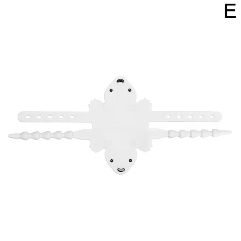 Silicone Baby Kamer Deur Mute Lock Deurknop Slaapkamer Deur Anti-Collision Bescherming Buffer Pad Deur Impact Deur Cover stopper: E