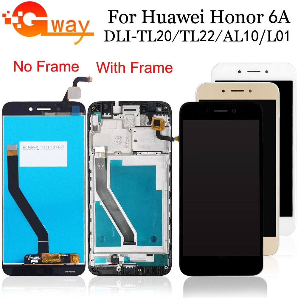 Originele Getest Lcd Voor Huawei Honor 6A DLI-TL20 DLI-AL10 Lcd-scherm En Touch Screen Voor Huawei Honor 6a Lcd + tools + Adhesive