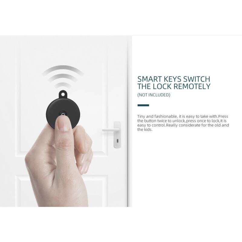 Sherlock S2-llaves para cerradura de puerta inteligente, cerradura sin llave para el hogar, cerradura electrónica, aplicación inalámbrica, Control por Bluetooth