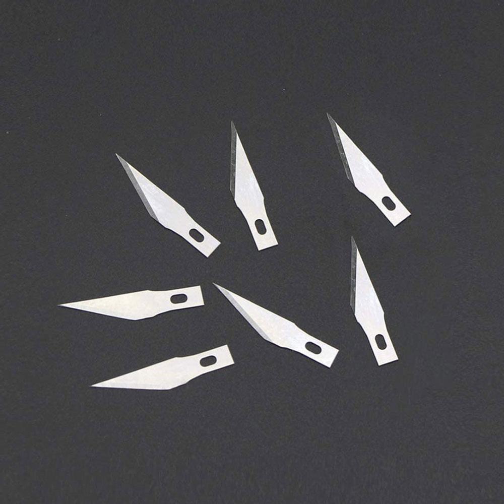 10 pakke til x-acto kniv med skarpe knive, sæt pakke hobby håndværk kunst aluminium udskæringskniv tilbehør