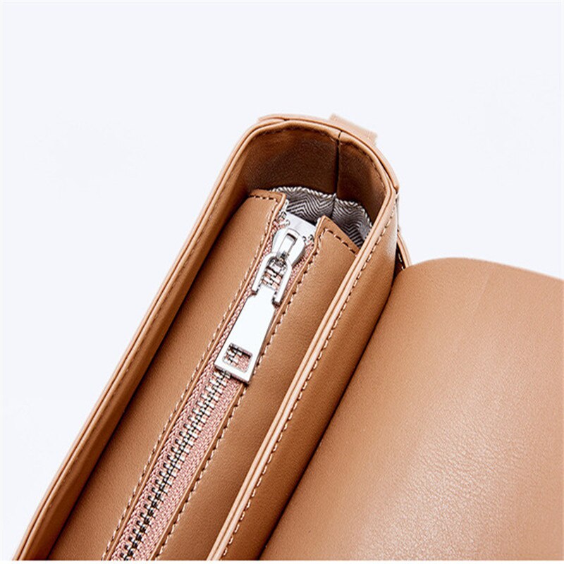 Style Feminine Style Retro Texture Small Square Bag Single Shoulder Bag Messenger Bag Lady Bag