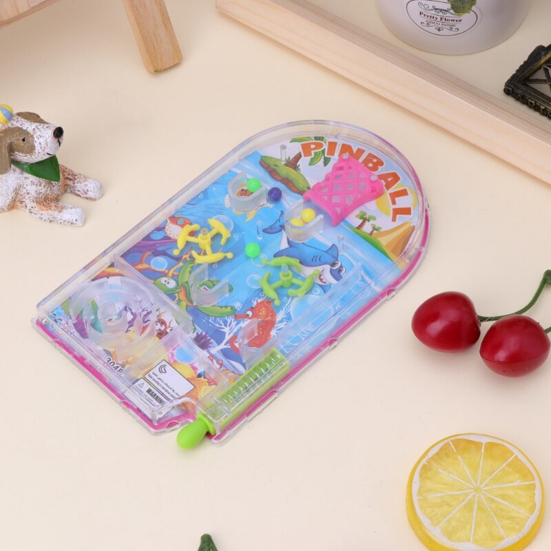Novelty Pocket Pinball Toy Funny Party Games Machine Mini Puzzle Plaything