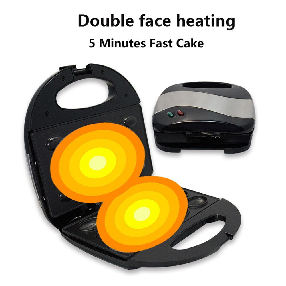 Mini Cake Waffle Maker Machine Household Nut Cake Machine Chocolate Frying Machine