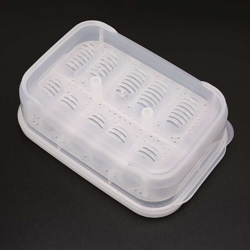 Reptile Egg Incubator Tray With Thermometer Incubating Snake Egg Incubation Tool