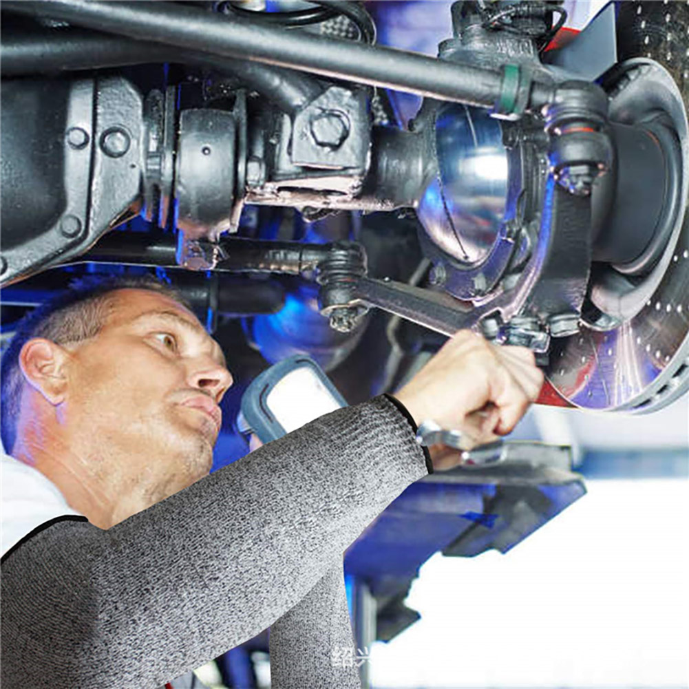 Schnittfeste Arbeitsarm-Ärmel der Stufe 5, HPPE, Schutzhandschuh, pannensichere Armschutzhülle für Höhle Bau, Automobil, Glas
