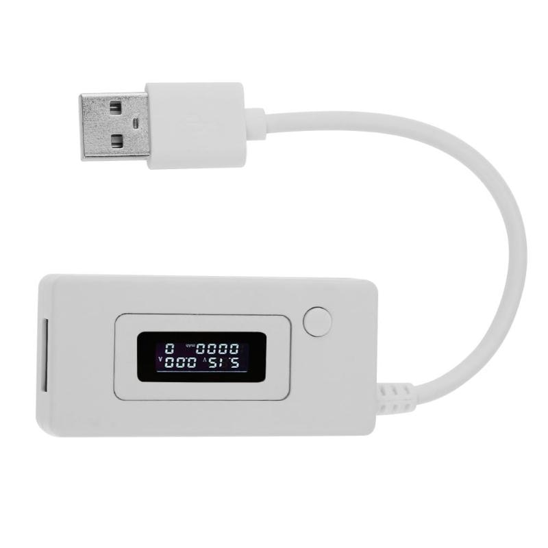LCD Micro USB Lader Batterij Capaciteit Spanning Stroom Tester V/Een/mAh Meter Detector voor Smartphone Mobiele Power Bank