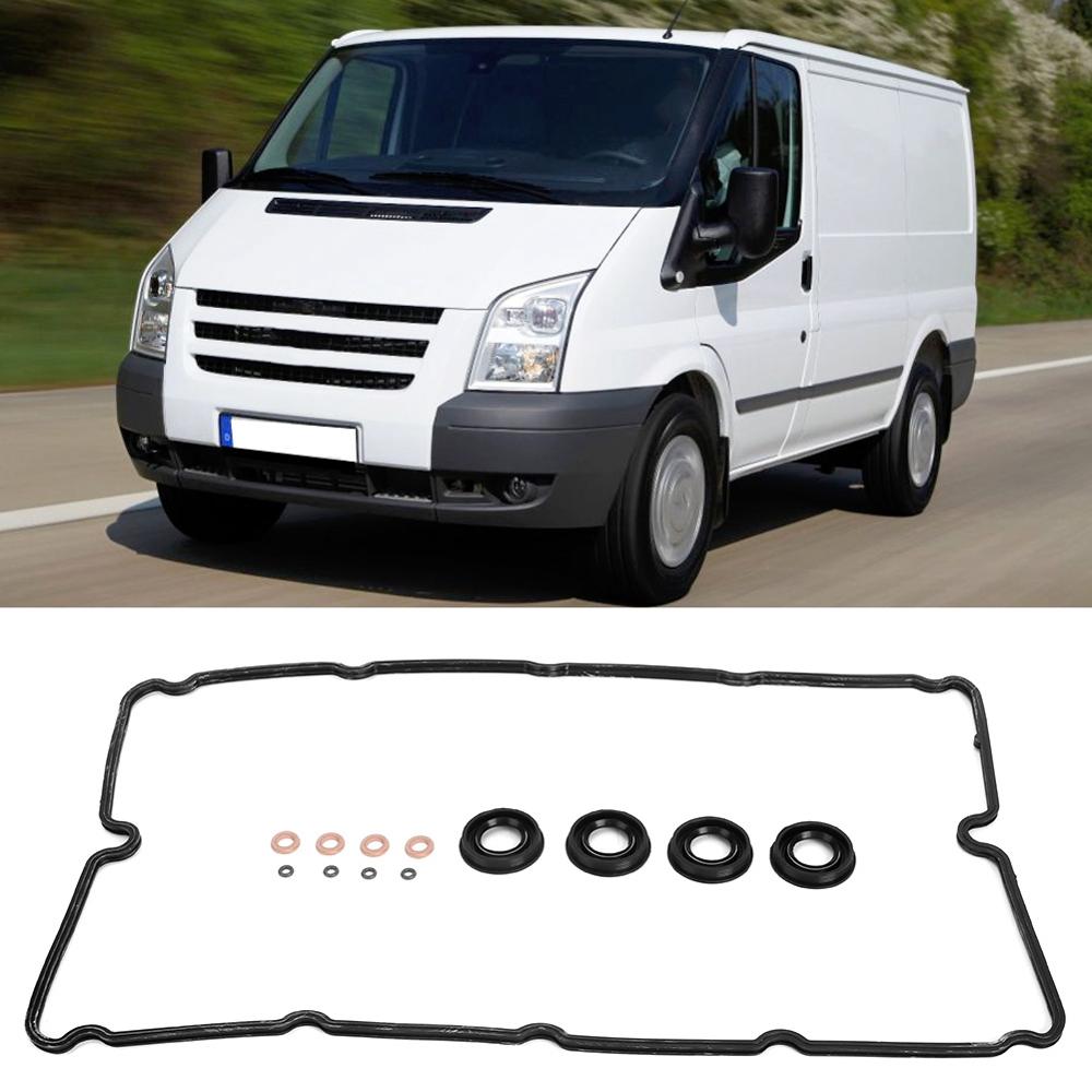 Rubber Fuel Injector Seal Ring Copper Washer Pakking Set voor FORD TRANSIT MK7 2.2 FWD 2006 2007