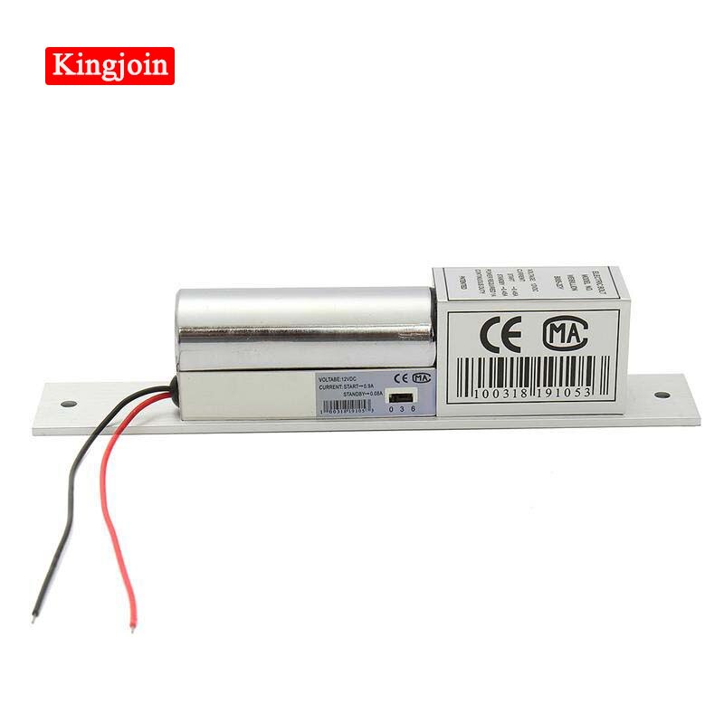 12V Electric Mortise Lock Magnetic Concealed For Access Control Wood Metal Door Home Security