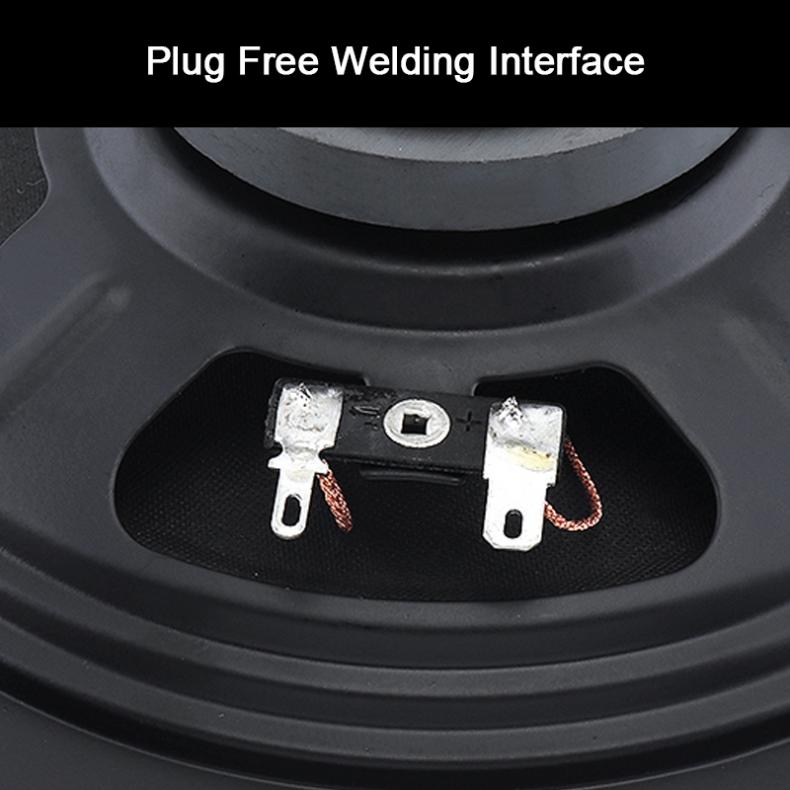2 stück 6.5 150w zoll-koaxiallautsprecher für auto, stereoanlage, breitband-frequenzbereich, hifi-autolautsprecher, zerstörungsfreie installation