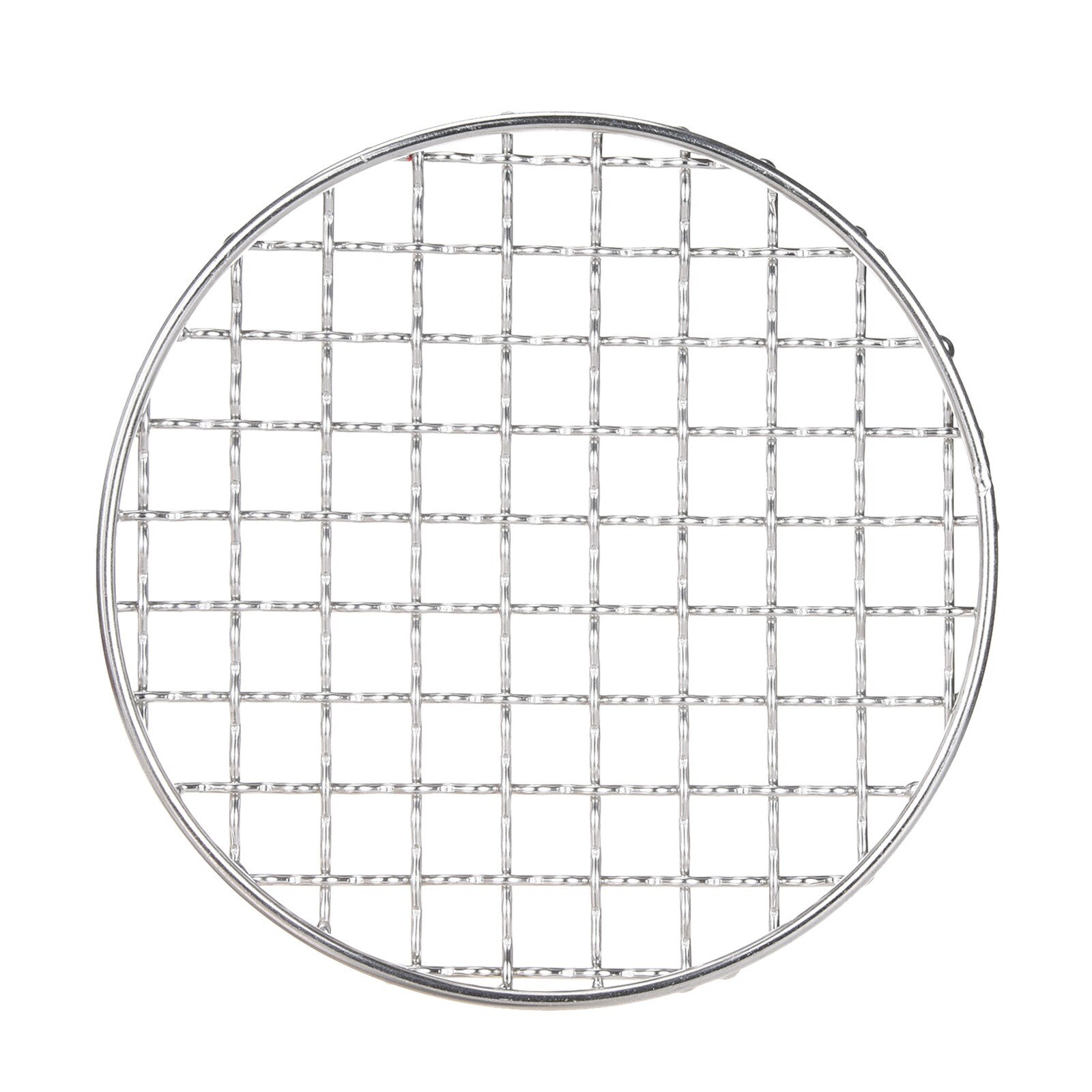 BBQ Grill Camping Stainless Steel Barbecue Wire Mesh BBQ Grill Mat Cooking-Grid: A