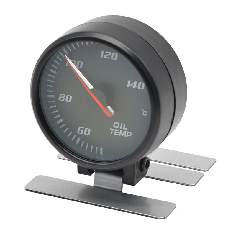 Dragon gauge 60mm Pointer Black Face Blue backlight Car Oil temp gauge temperature Meter With Sensor 50-150 Celsius