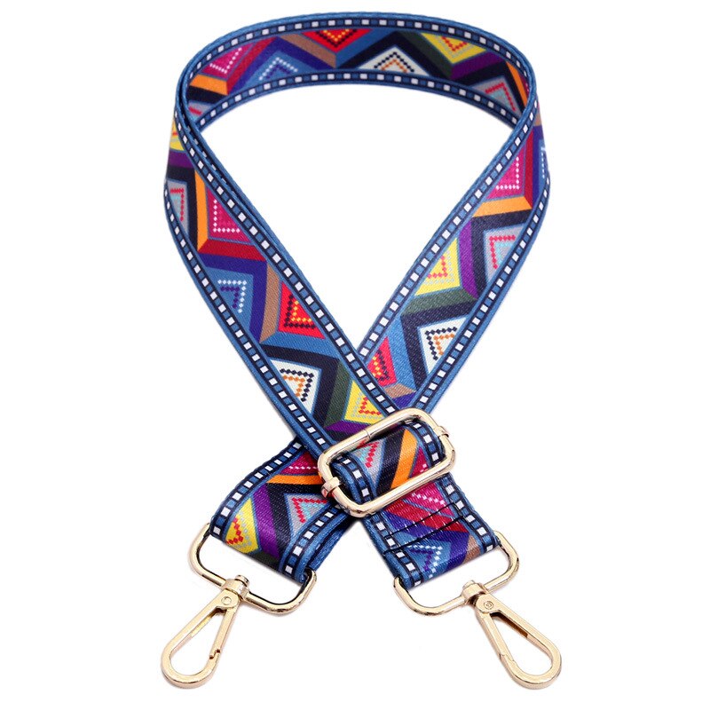 1PC National Style Long Shoulder Strap DIY Adjustable Crossbody Bag Shoulder Bags Decoration Belt Straps: 15