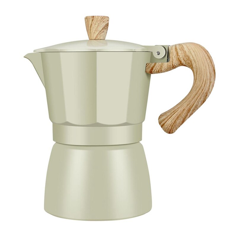 Mocha -kahvinkeitin italialainen espresso -kahvinkeitin percolator pot liesi kahvinkeitin 150ml