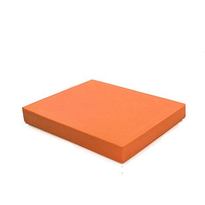Balance pad ikke glidende yoga pad talje ankel knæ rehabilitering fysioterapi træningsmåtte skum afbalanceret pude gym udstyr: Orange