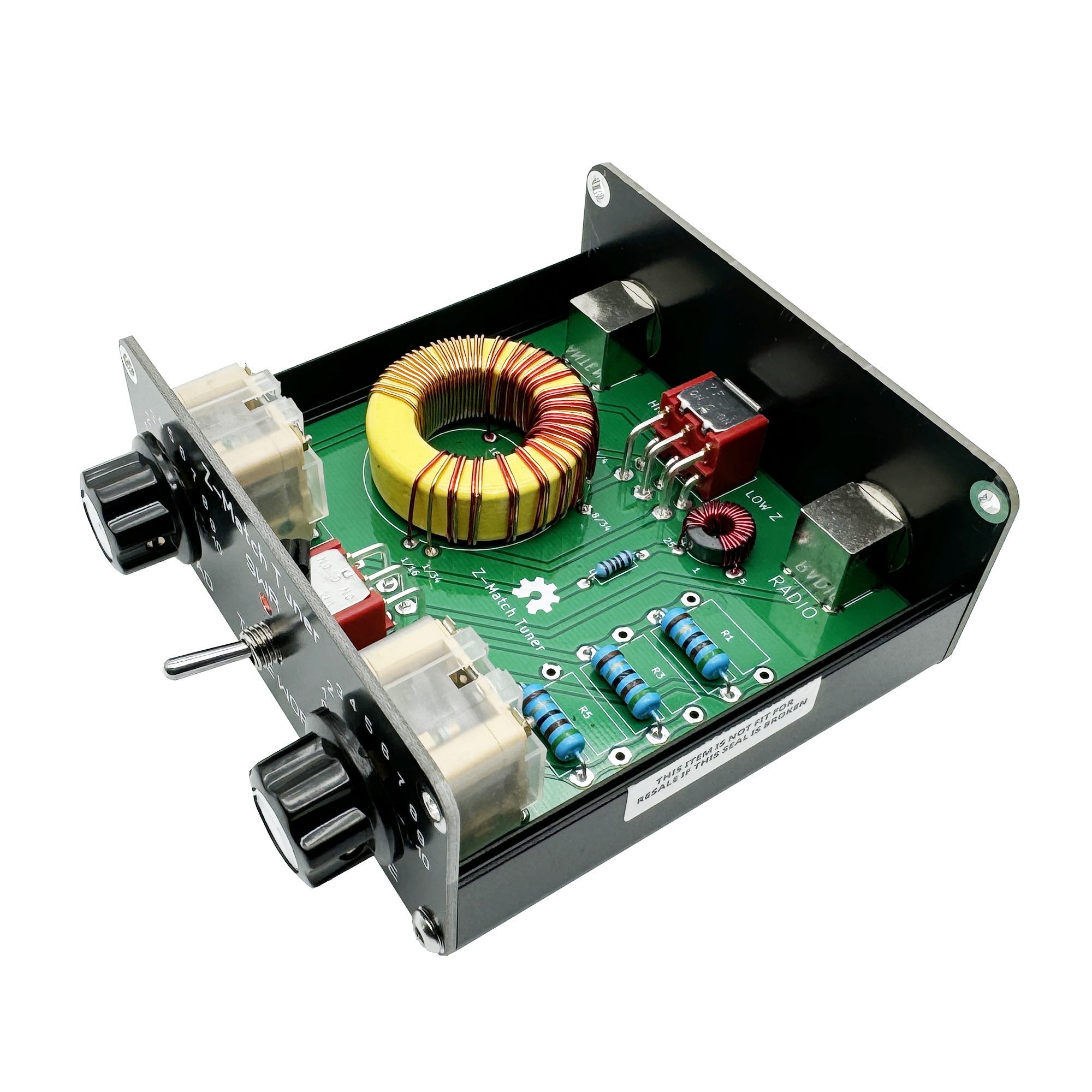 NEUER manueller QRP Z-Spiel-Antennentuner 3–28 MHz