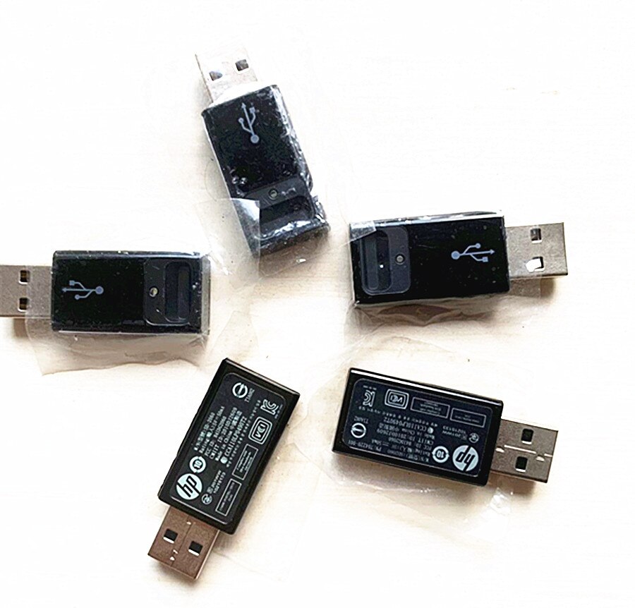 The USB receiver for HP Wireless keyboard and mouse sk2064 sm2064 T6L04AA: Single USB receiver