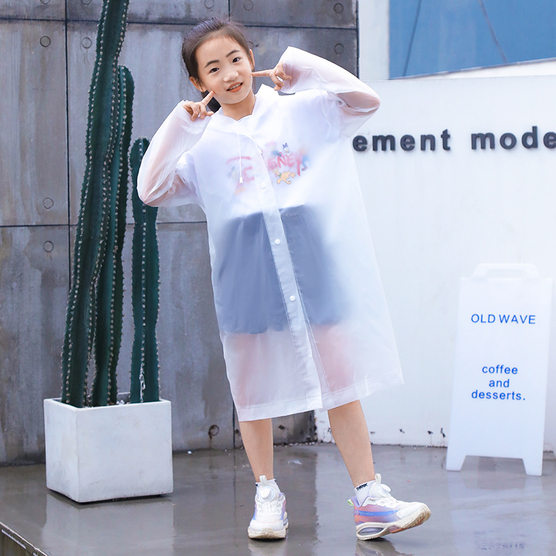 Kinderen Regenjas Waterdichte Modieuze Jas Transparante Cape Toeristische Regenjas Regen Covers Jas Gabardinas Fietsen Regenjas: Rain coat A