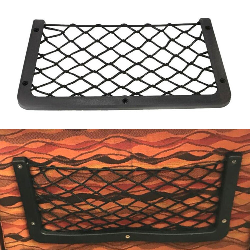 1pc stora förvaringsnät för husbil husvagn båt förvaringsväska ficka väska 32*17cm märke och
