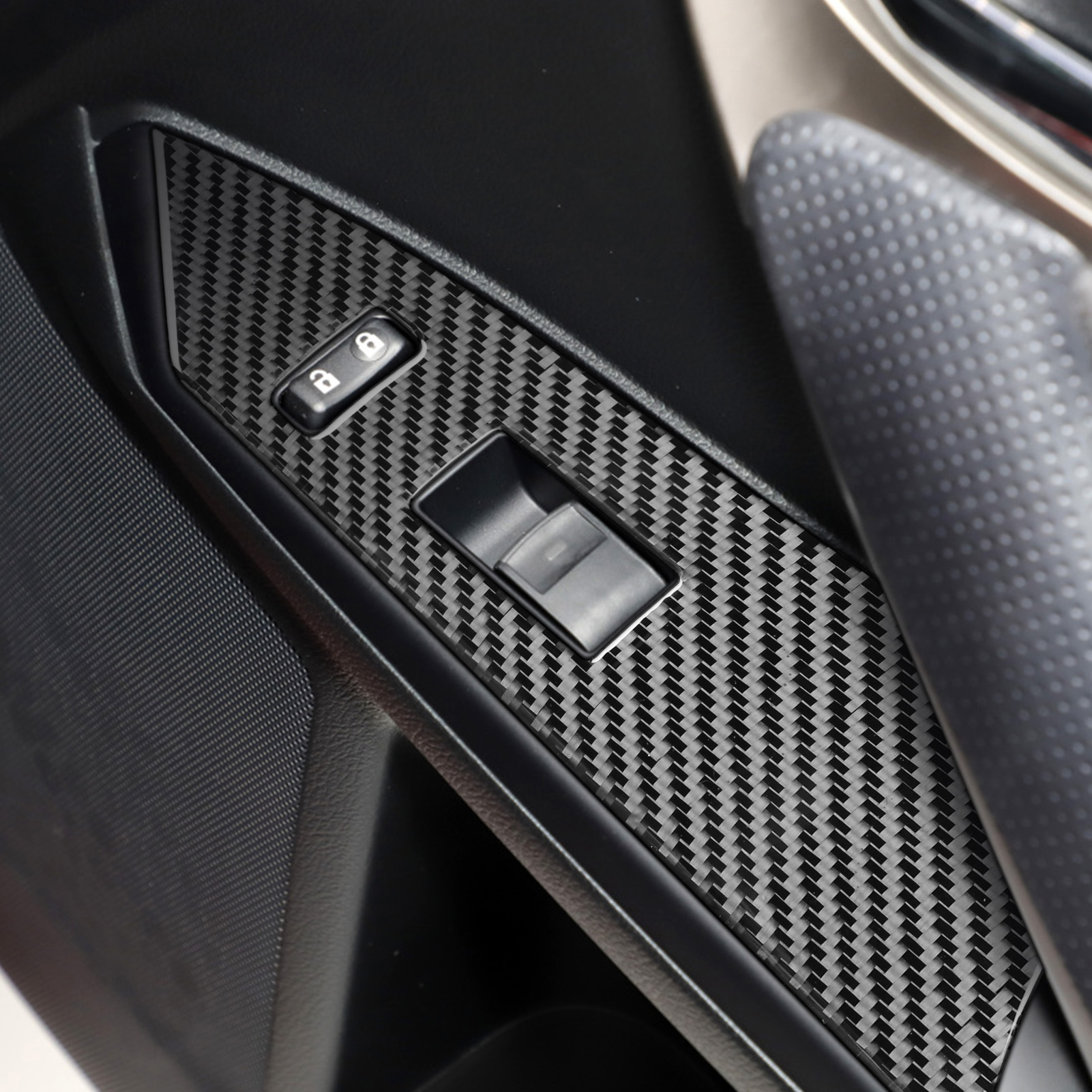 Pegatina de fibra de carbono para ventana Interior de Lexus CT 200h, , , , , , , , accesorios