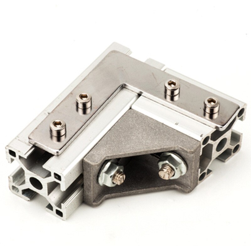 /3030/4040 t/ l form hjørneforbindelse forbindelsesplade samlingsbeslag til  /3030/4040 aluminiumsprofiler holdbare