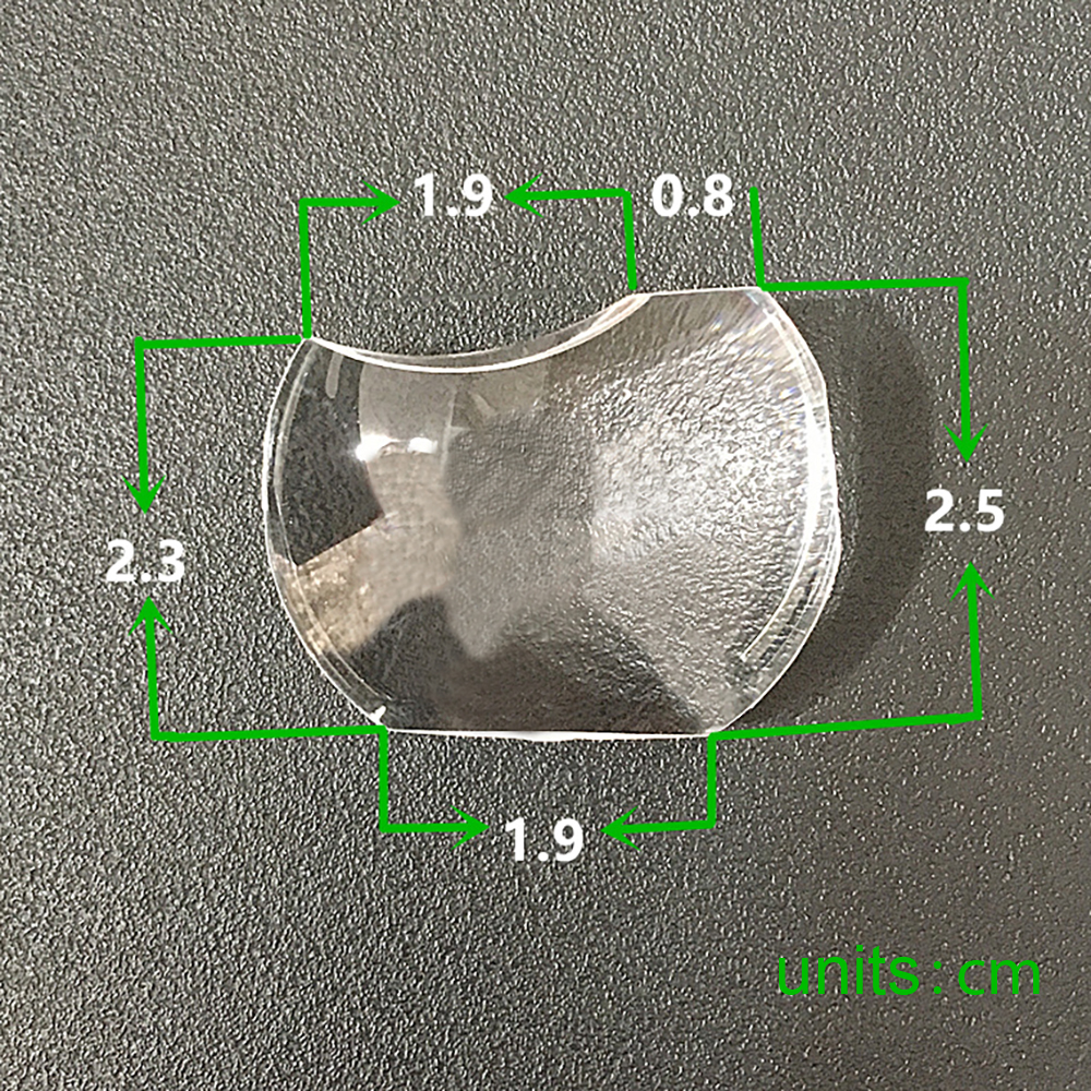 Kunststofflinse für benq  w700 w710st w703d w1070 w1080st -projektoren