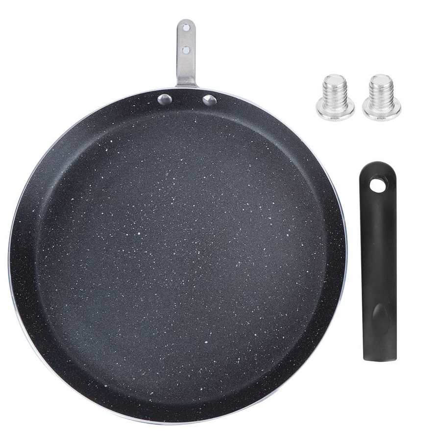 Nonstick Frying Pan Nonstick Frying Pan Induction Cooker Breakfast Pancake Pizza Baking Tool: Large (10 inches)