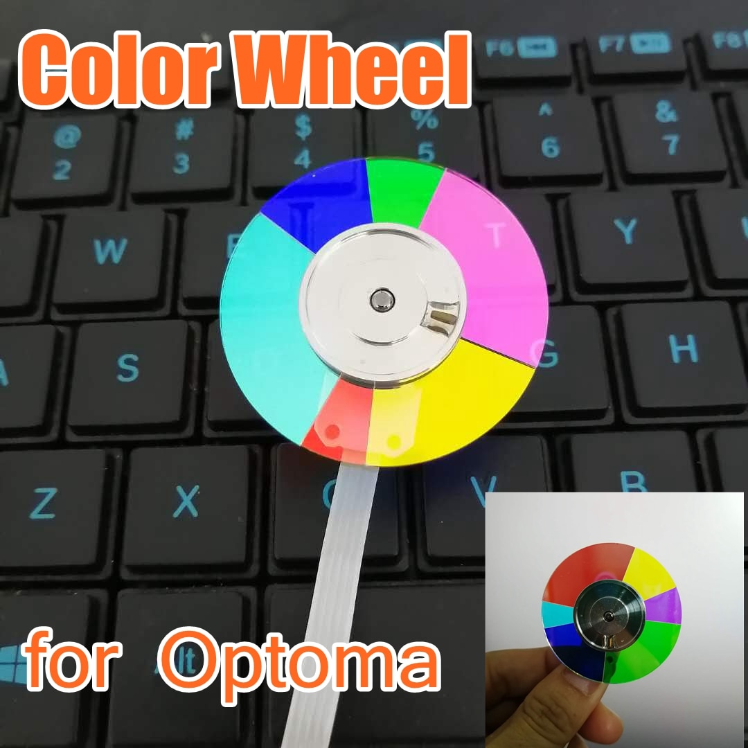 Nueva rueda de Color del proyector para Optoma HD65 HD67 HD700X, 6 colores