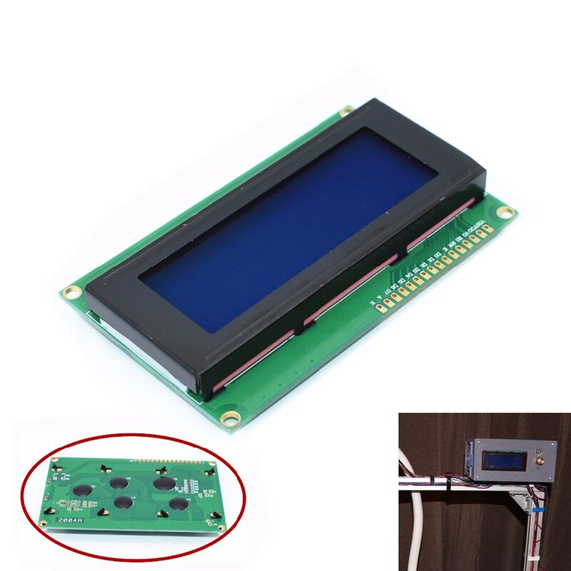 GTBL 2004 LCD Blue Display Show 20X4 Character 5V For Arduino With For HD44780 DE: Default Title