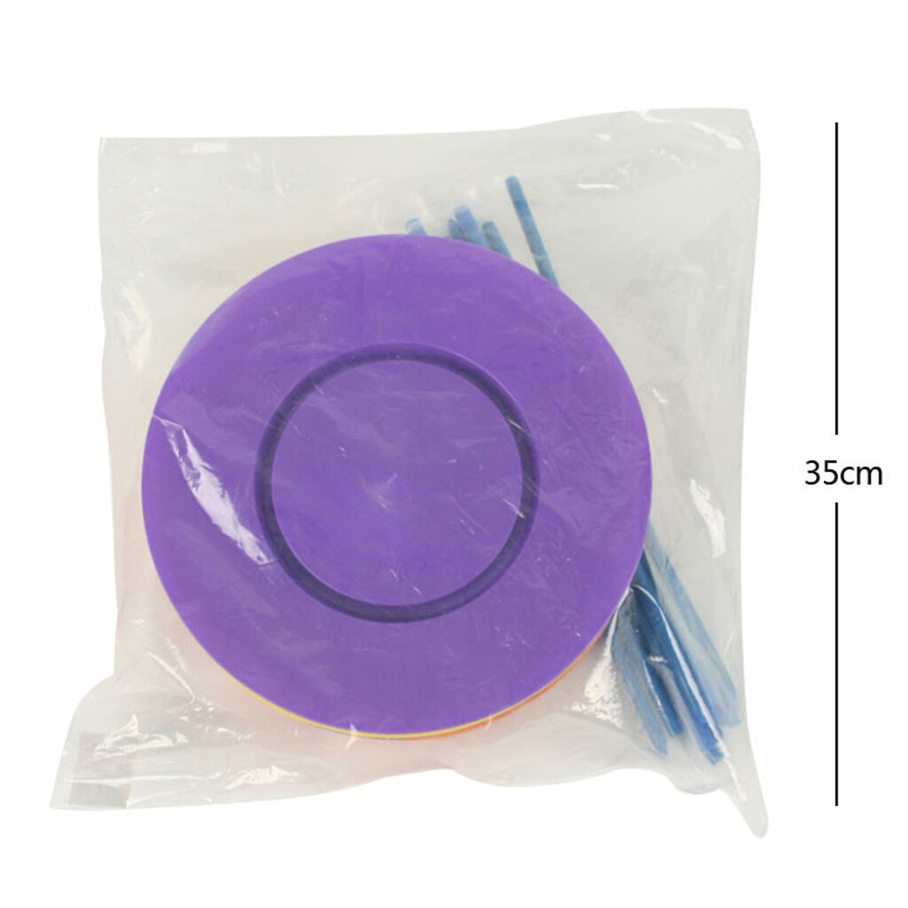 Fun Spinning Juggling Plates Sticks Prop Clown Circus Balance Skills Toys