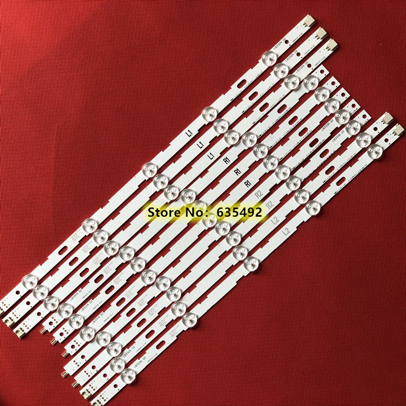 839mm LED Backlight strip 10leds For LG 42 inch LCD TV 42LN5200 6916L-1402A 6916L-1403A 6916L-1404A 6916L-1405A 42 V13 cDMS
