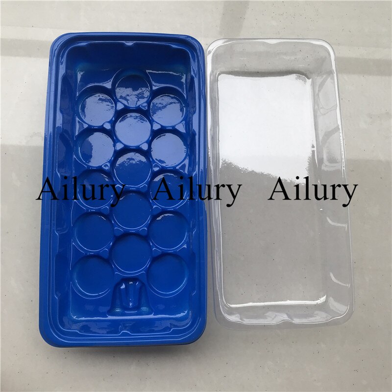 2 Set, Hight Kwekerij Doos Met Transparant Deksel, 15 Hole Doos Kwekerij Potten Zaailing Lade, tuin. Container Pot