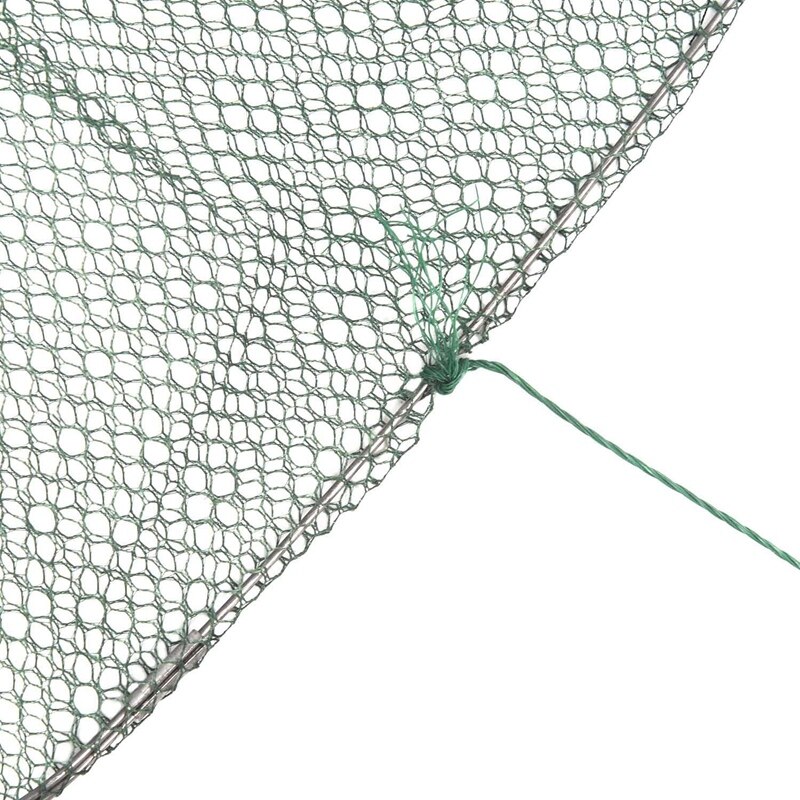 1Pcs Foldable Crab Fishing Bait Trap Cast Dip Net Cage & 3Pcs ANTI-TANGLE RIG TUBE 3 COLOURS CARP HAIR RIGS HOOKS