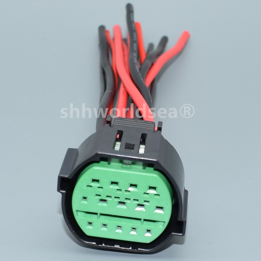 Shhworldsea 14 Stift GL301-14021 Auto Scheinwerfer Stecker Adapter Auto Lampe Licht Stecker Verlängerung Kabelbaum Für KIA K2 K3 K5: Weiß