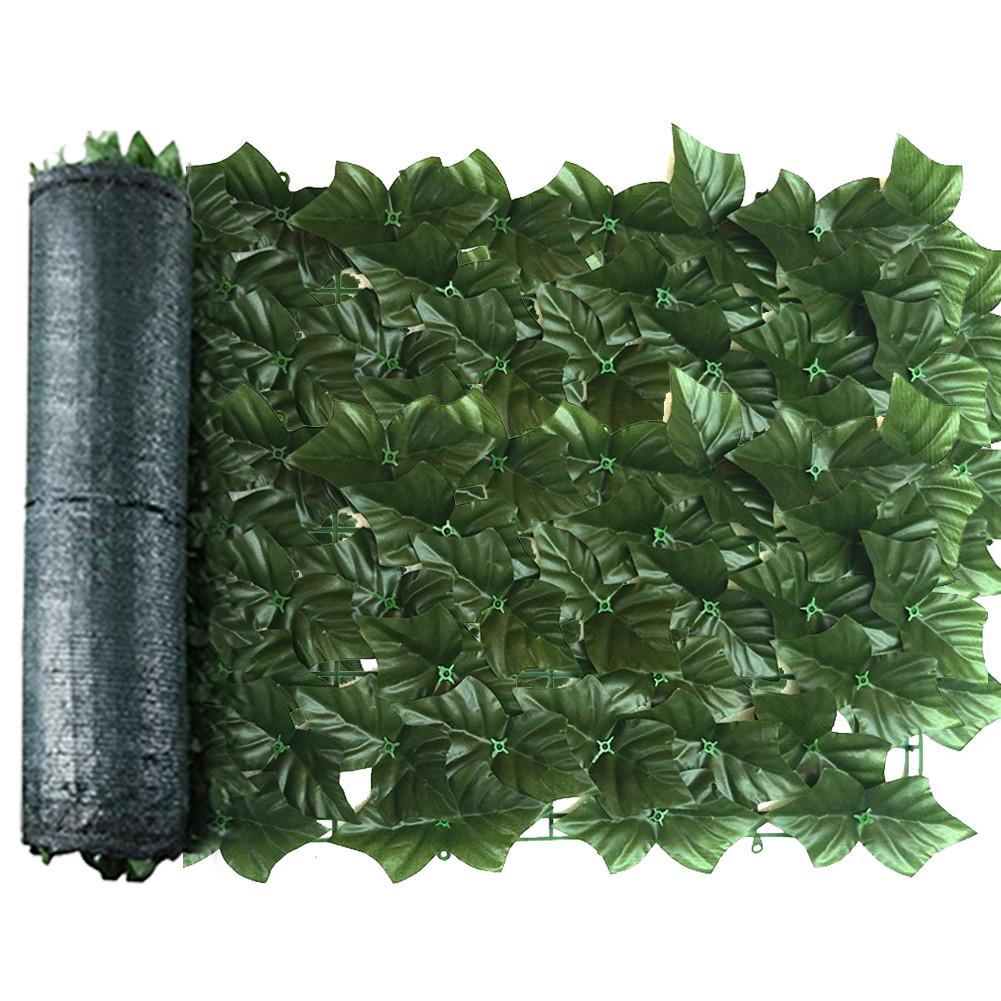 Artificial Privacy Screening Roll Garden Artificial Ivy Leaf Hedge Fence Wall Balcony Privacy Screening Roll SPOT: F 0.5x3