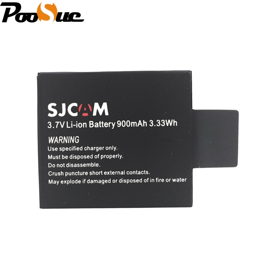 SJ4000 batterij 900mah 3.33wh voor SJCAM SJ 4000 Serie SJ4000 SJ5000 SJ6000 SJ8000 SJ7000 SJ9000 M10 EKEN 4K h8 H9 GIT-LB101