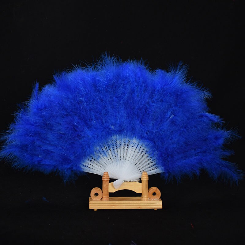 Super Grote Veer Fan Kalkoen Prestaties Feestartikelen Zachte Pluizige Burlesque Wedding Hand Kostuum Fan: 9